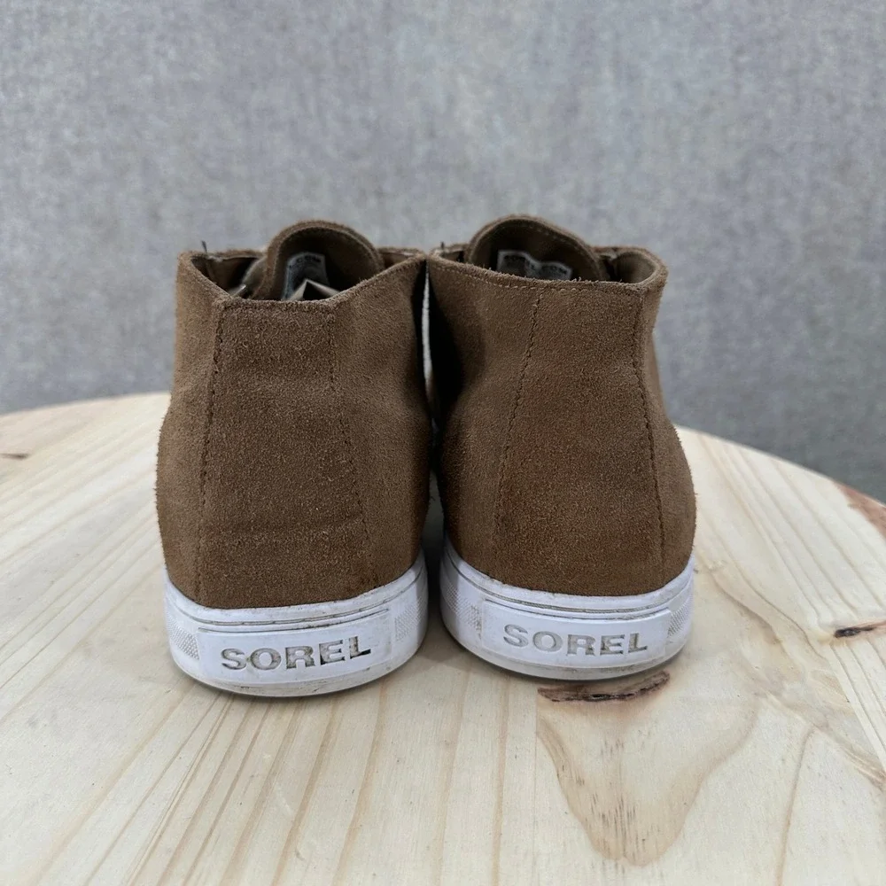 Sorel C-Street Chukka Boots Mens 11 Brown Suede Leather Waterproof Sneaker